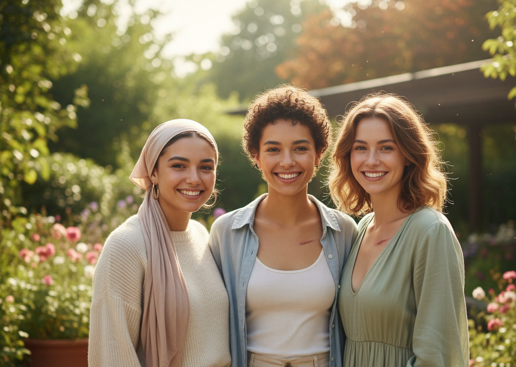 เรื่องราวการต่อสู้และเอาชนะมะเร็งเต้านม จากผู้รอดชีวิต 3 คนและวิธีรักษาให้อยู่ในภาวะสงบ