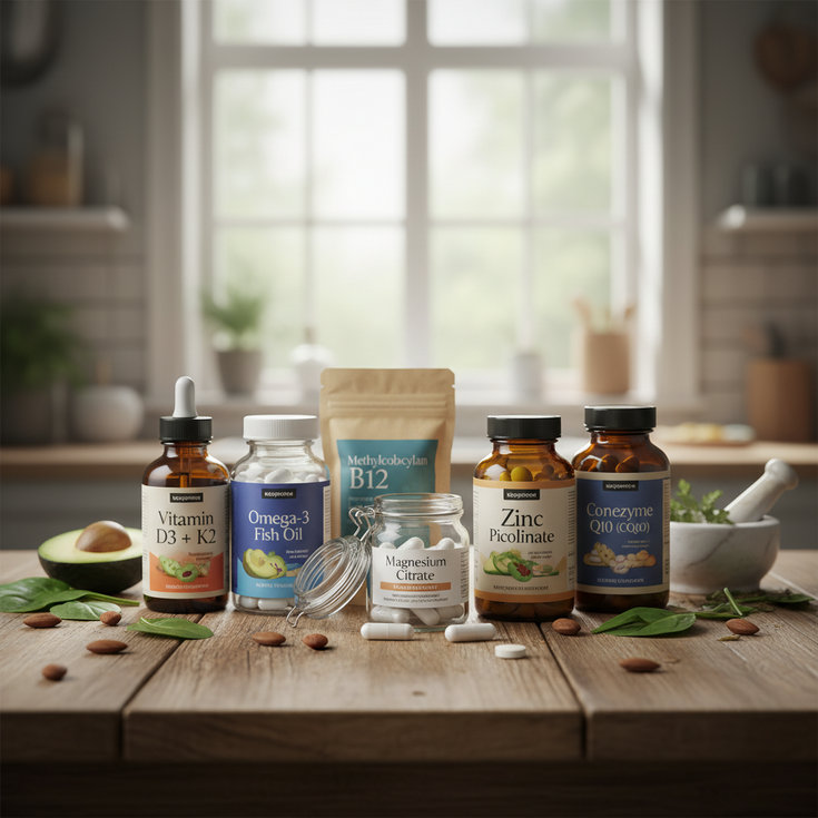 เสริมแมกนีเซียมด้วยวิตามินและแร่ธาตุที่สำคัญ: เพิ่มประสิทธิภาพด้วยวิตามิน D, B6, แคลเซียม, K2 และโพแทสเซียม