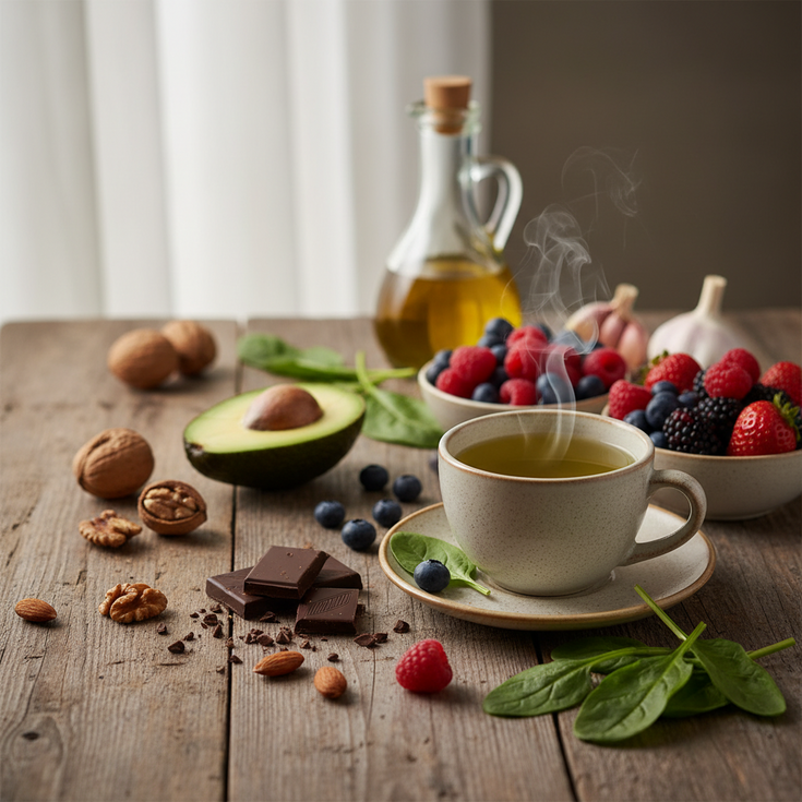 6 เครื่องดื่มสุขภาพที่ช่วยลดน้ำตาลในเลือดได้อย่างเป็นธรรมชาติ